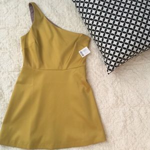 Mustard yellow mini dress *NWT*